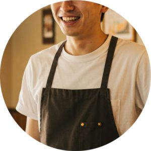 ヴィーガンカフェのオーナーHさん