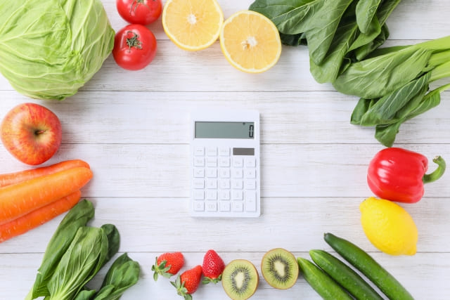 野菜と電卓